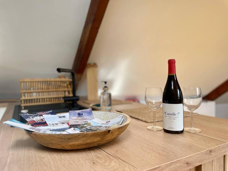 La Bellevue X Parking By Melrose Appartement Bayeux Buitenkant foto