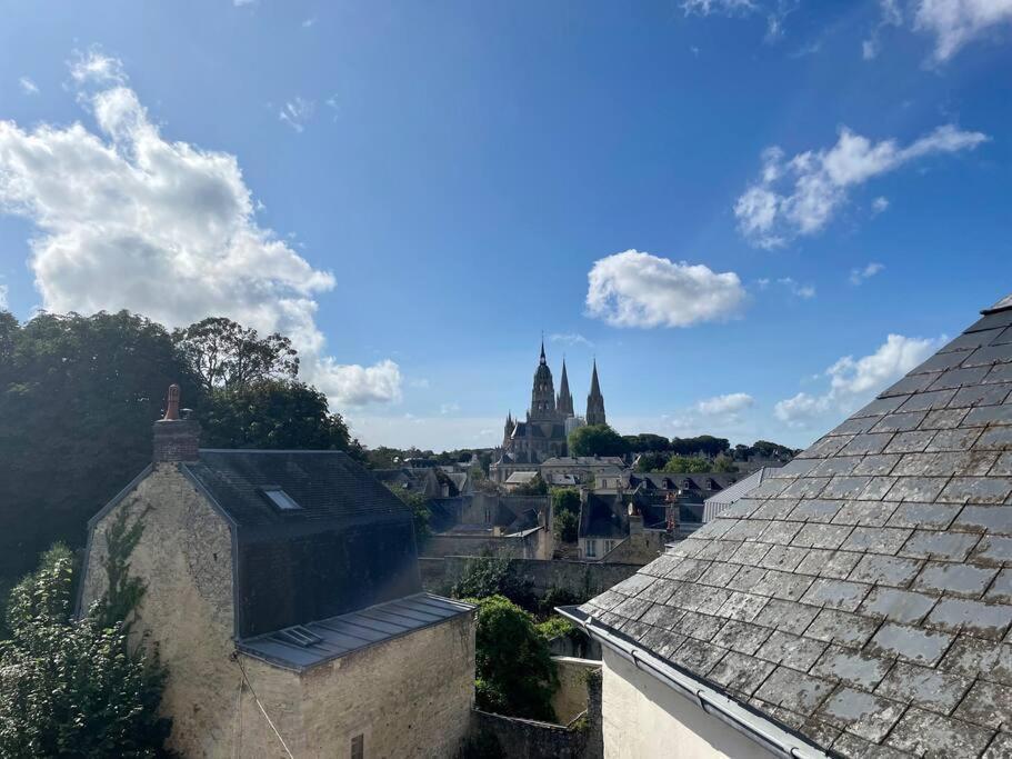La Bellevue X Parking By Melrose Appartement Bayeux Buitenkant foto